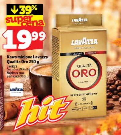 Kawa mielona Lavazza Qualita Oro