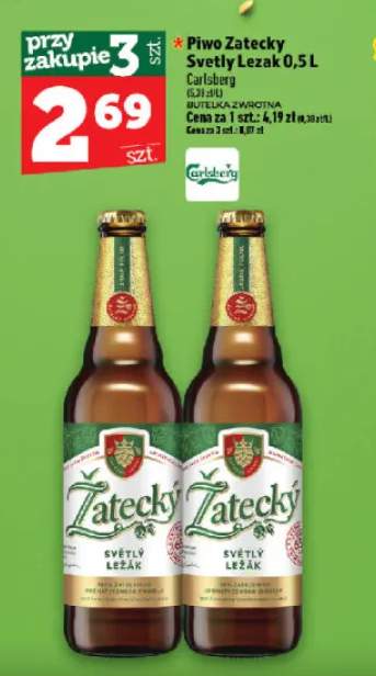 Piwo Zatecky Svetly Lezak