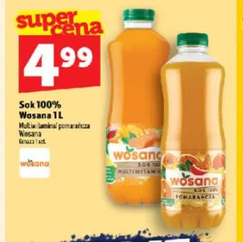 Sok multiwitamina Wosana 100% +1 wariant