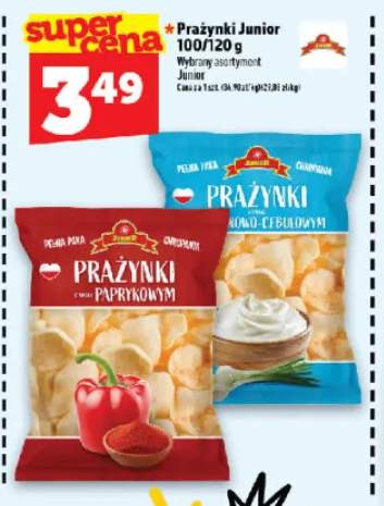 Prażynki paprykowe Junior +1 wariant