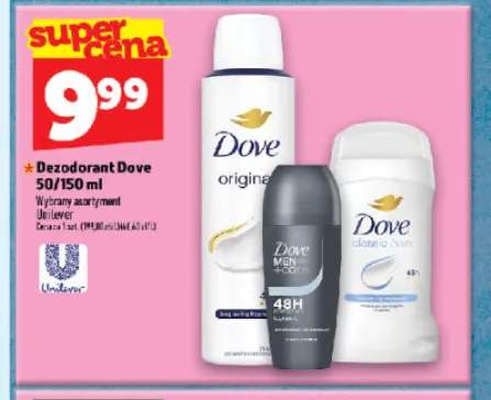 Dezodorant Dove 50 ml +1 wariant