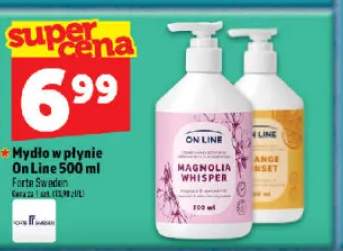 Mydło w płynie On Line Magnolia Whisper +1 wariant
