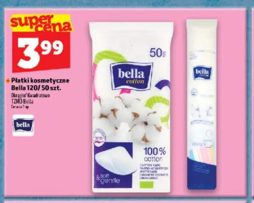 Płatki kosmetyczne okrągłe Bella +1 wariant