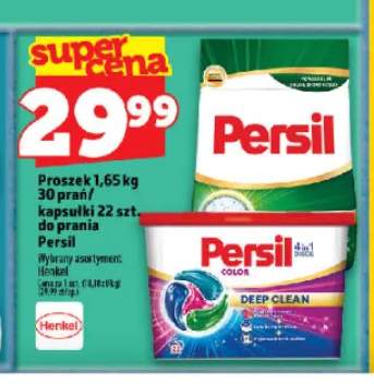 Proszek do prania Persil 30 prań +1 wariant
