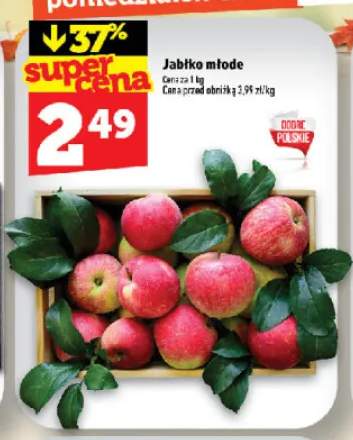 Jabłka młode