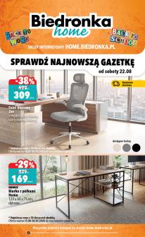 Okładka gazetki Biedronka